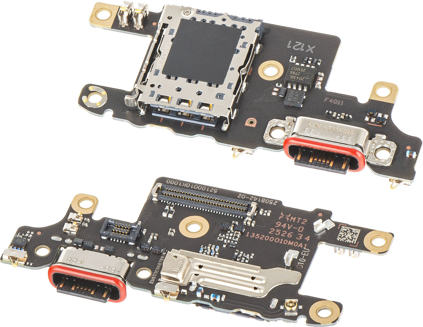 Ladekonnektor Kort - Mikrofon - SIM-læsermodul Xiaomi Redmi Turbo 4 / Poco X7 Pro, Servicepakke 56000400O1000