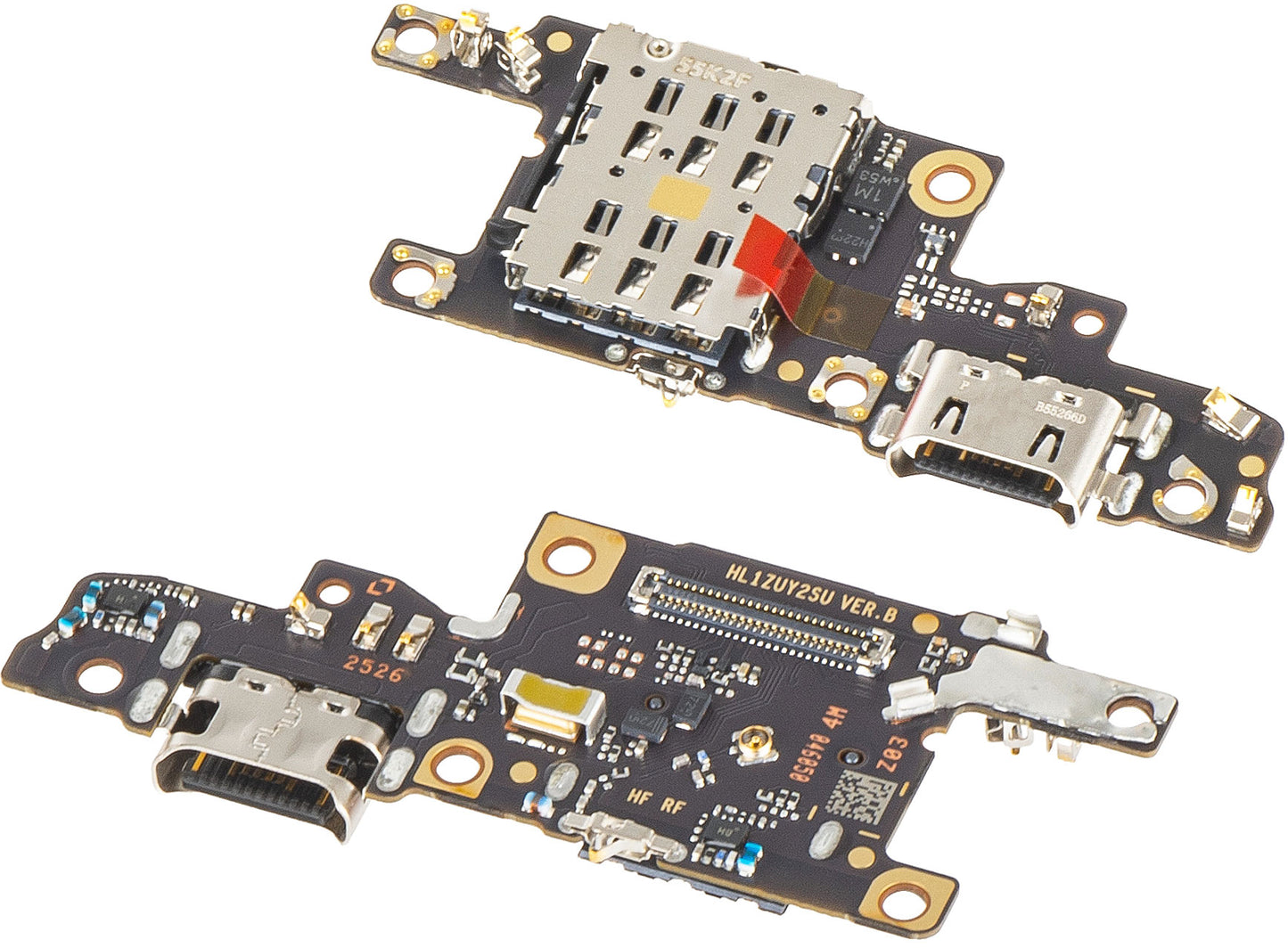 Ladekonnektorplade - Mikrofon - SIM-kortlæsermodul Huawei nova 14 Pro, Servicepakke 02357EQE