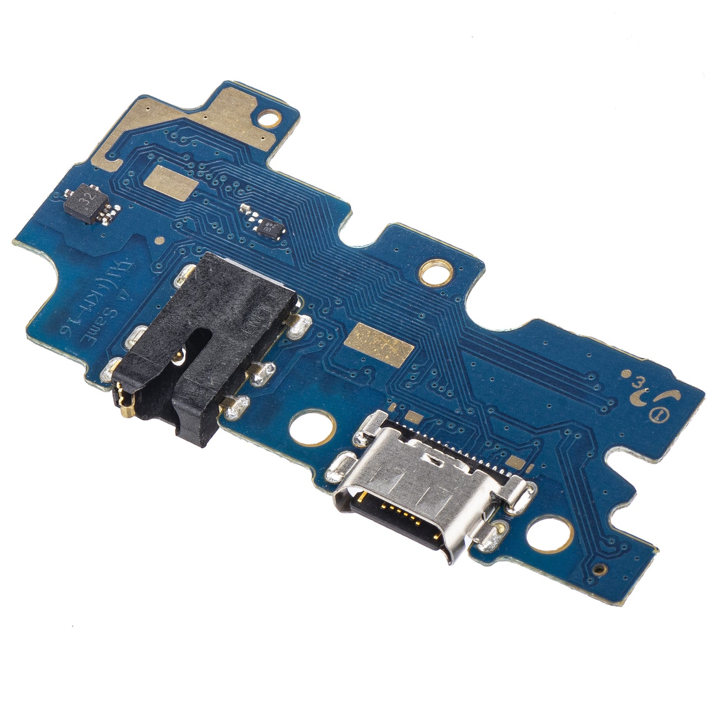 Opladerkort med stik - Audio - Mikrofon Samsung Galaxy A30s A307