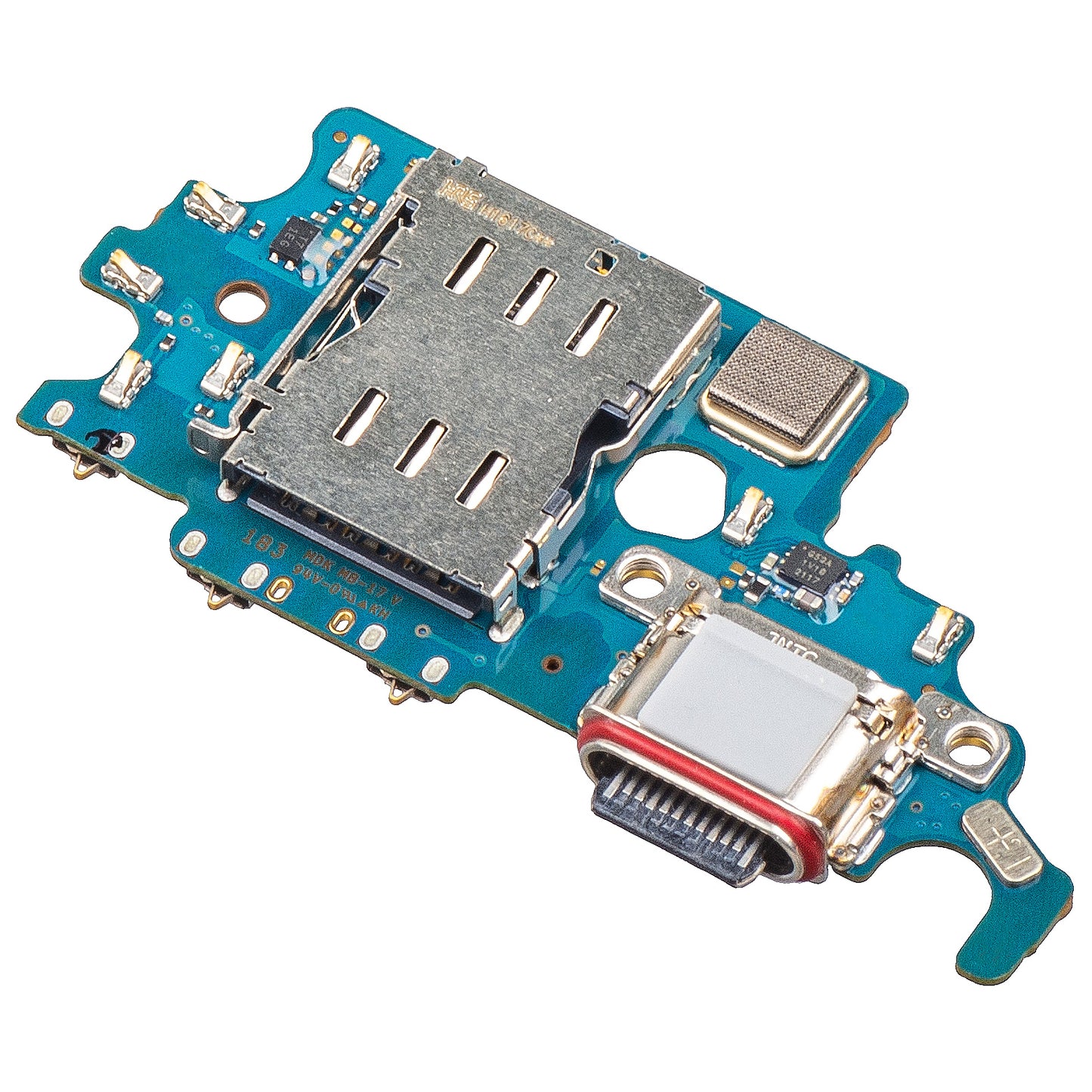 Opladningsstik - Mikrofon - SIM-kortlæser Modul Samsung Galaxy S21 5G G991, Servicepakke GH96-14033A