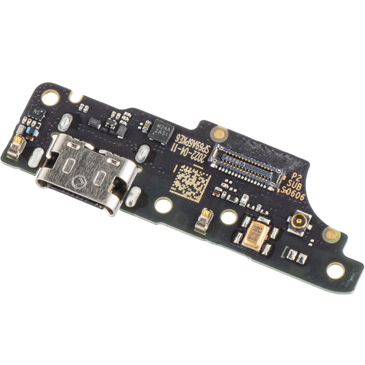 Motorola Moto E32 Microphone Charging Connector Board, Service Pack 5P68C20691