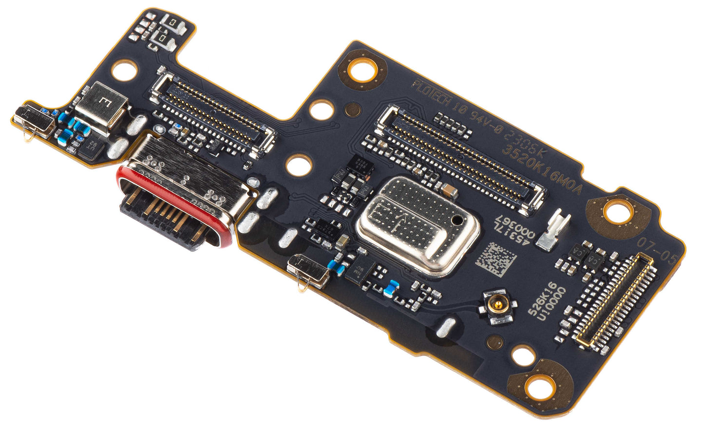 Opladningsstikplade - Mikrofon - SIM-kortlæsermodul til Xiaomi Redmi Note 11 Pro+ 5G, Service Pack 560003K16U00