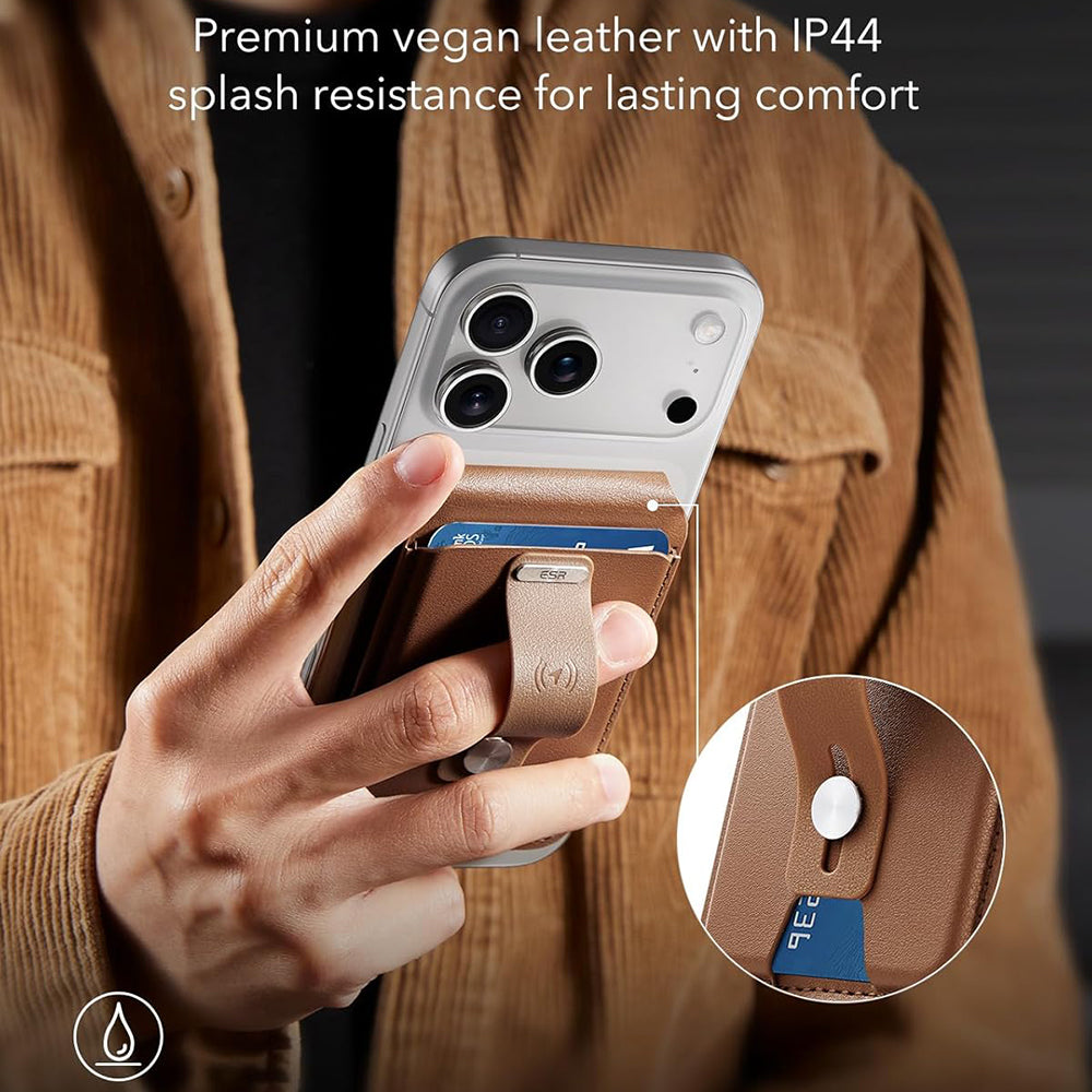 MagSafe Pung, ESR, Findy my Wallet 5C, Brun