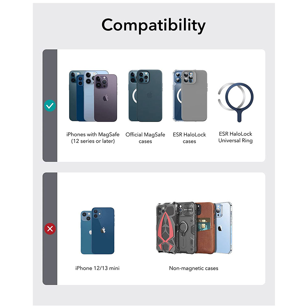Magsafe Pung, ESR, Sort