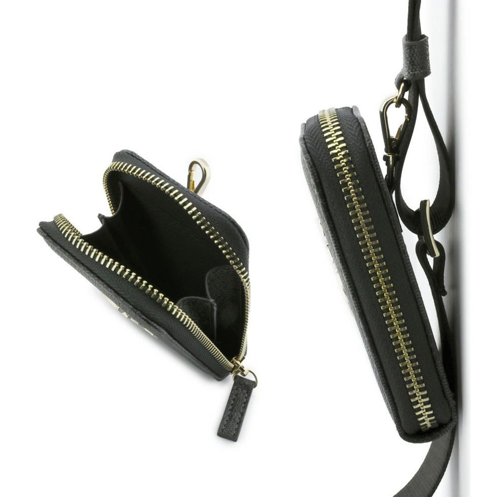 Pung og Telefon Snor Guess 4G Metal Logo, Sort