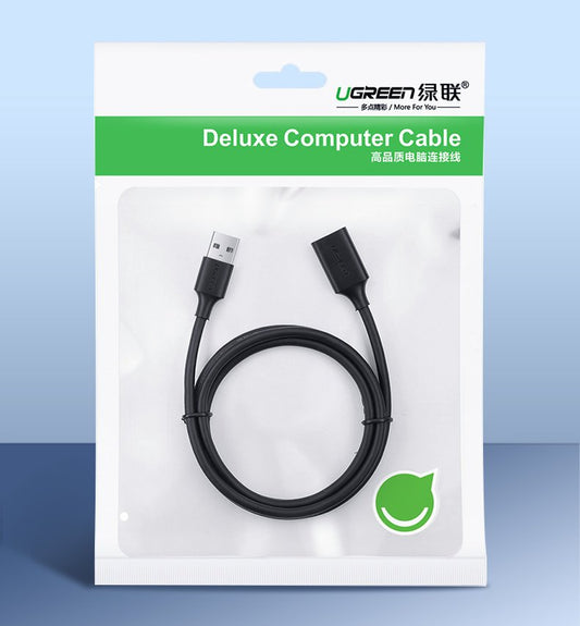 USB 3.0 forlænger UGREEN US129, 3m, Sort