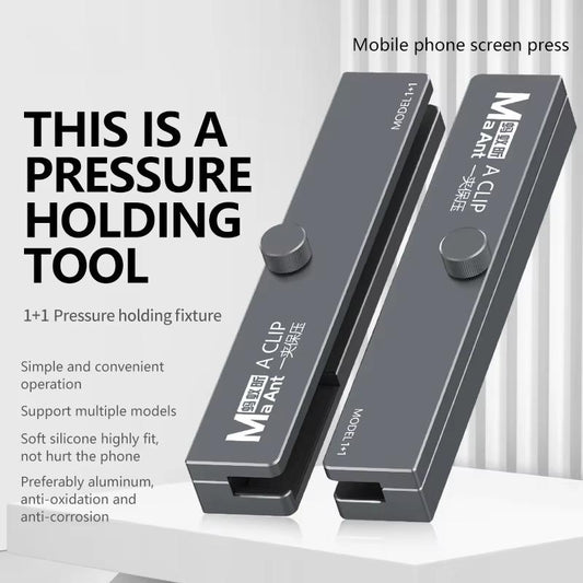 MaAnt A Clip Presse, Sæt med 2 stykker, Grå