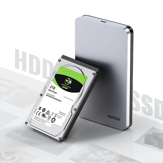 Rack UGREEN CM300 for HDD / SSD SATA 2.5inch, USB 3.1, Grey