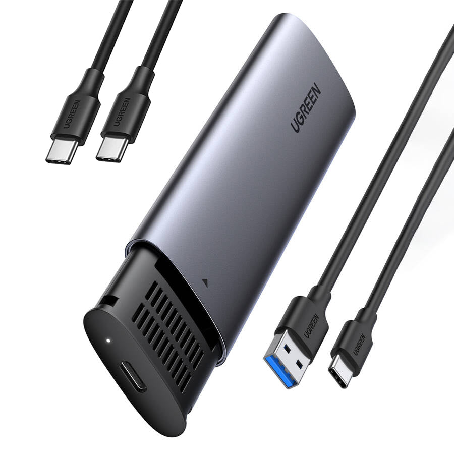 Rack UGREEN CM400 til SSD SATA M.2 NGFF, Grå