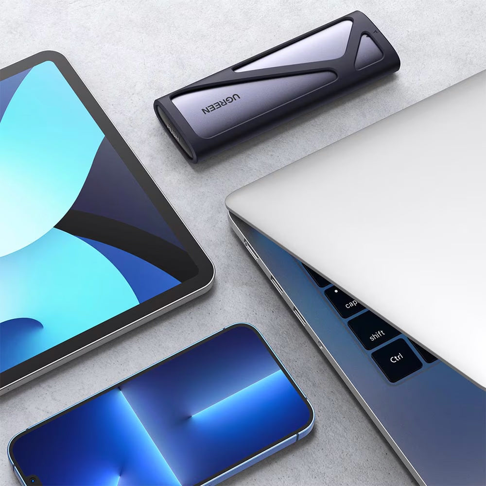 Rack UGREEN CM400 til SSD M.2 NVMe, Grå