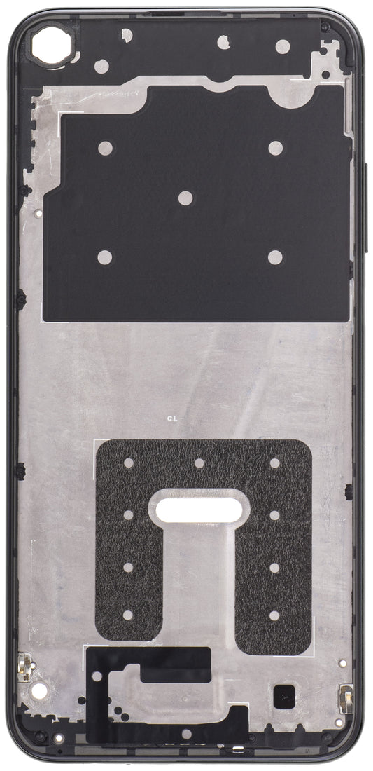 Mijloc Etui Huawei Y7p / P40 lite E, Sort