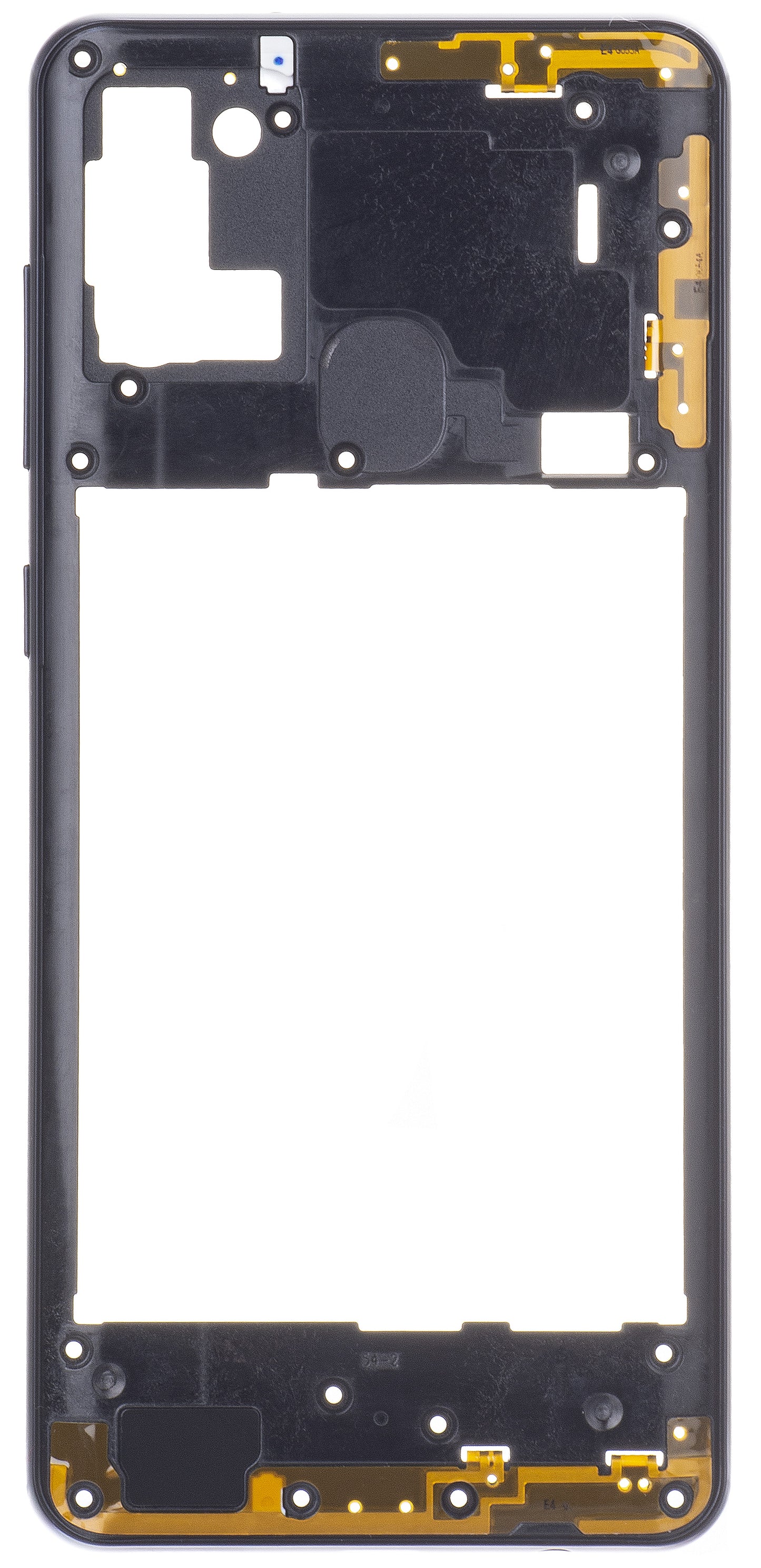 Samsung Galaxy A21s A217 Mijloc-etui, sort