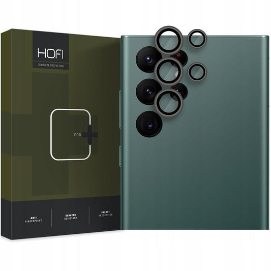HOFI PRO+ beskyttelsesramme til bagkameraet til Samsung Galaxy S23 Ultra S918, hærdet glas