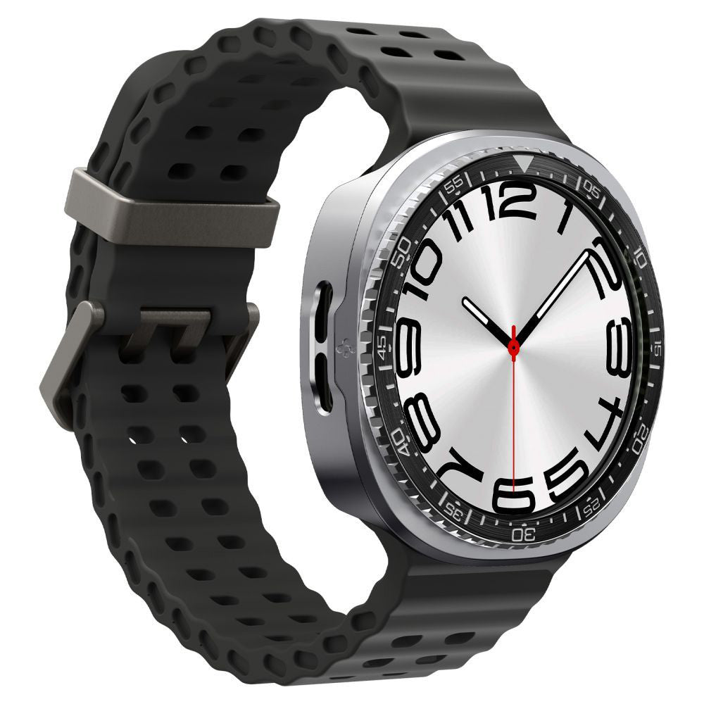 Spigen Tune Pro Diver Beskyttelsesramme til Samsung Galaxy Watch8 44mm, Sort