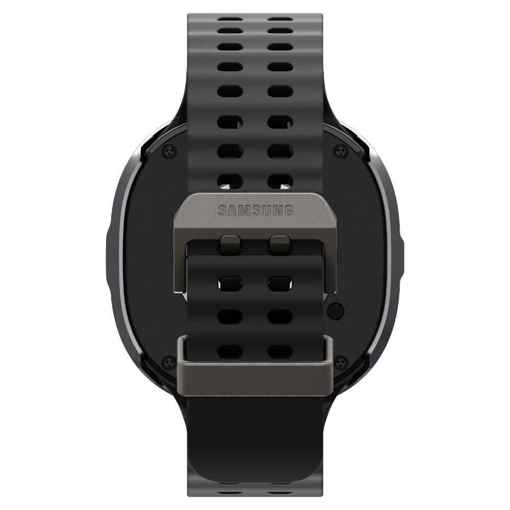 Spigen Tune Pro Pilot Beskyttelsesramme til Samsung Galaxy Watch8 44mm, Sølvfarvet