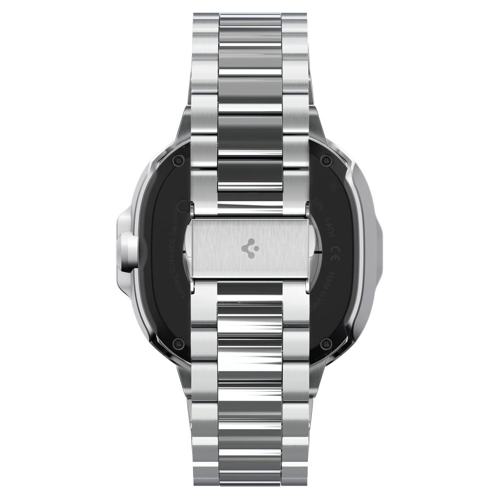 Spigen Tune Pro Pilot Protection Frame for Samsung Galaxy Watch8 Classic, Silver ACS10017