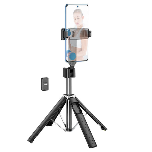Bluetooth Selfie Stick HOCO K18, Universal, Sort
