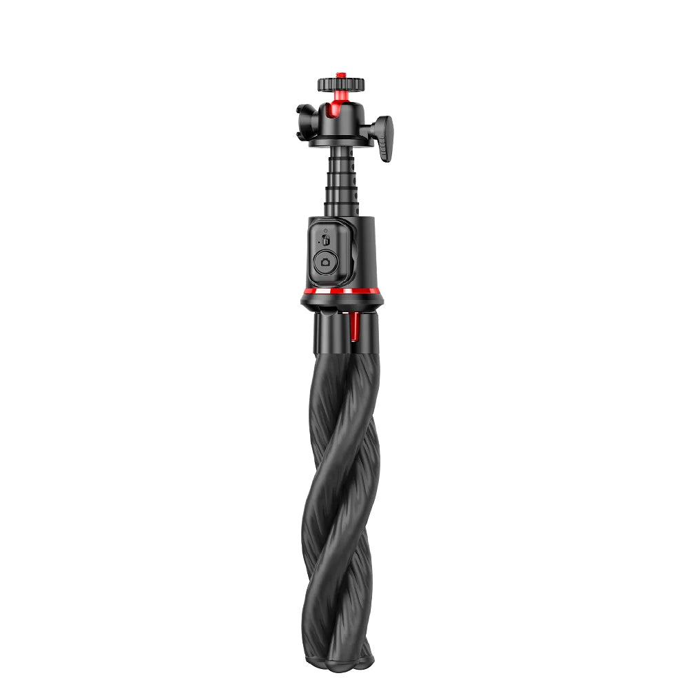 Selfie Stick Bluetooth Techsuit C03, Universal, Sort