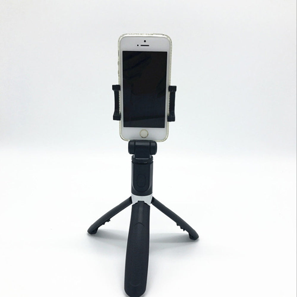 Selfie Stick Bluetooth Techsuit L01s, Universal, Sort