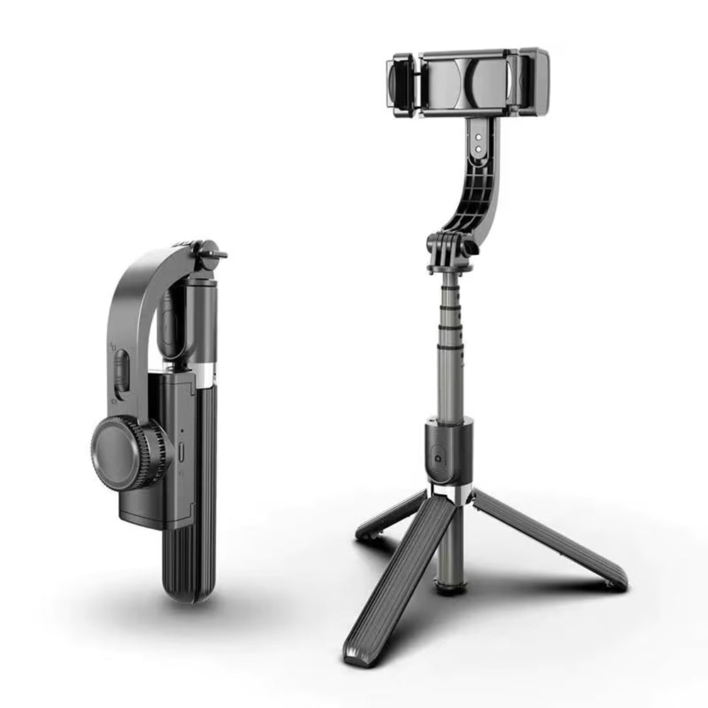 Selfie Stick Bluetooth Techsuit L08, Universal, Sort