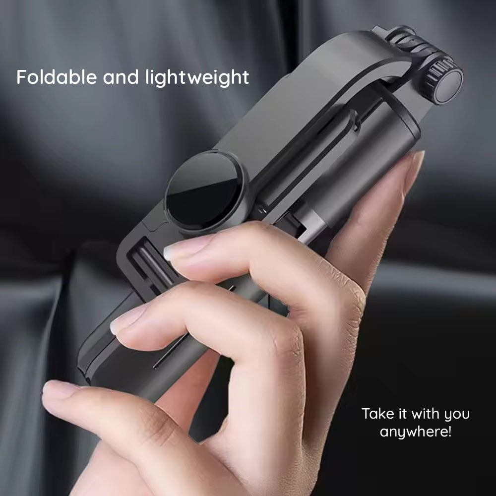 Selfie Stick Bluetooth Techsuit L10, Universal, Sort