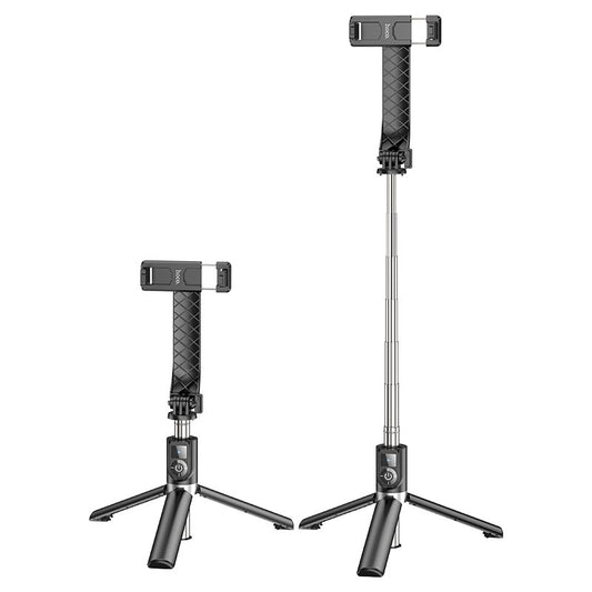 HOCO K20 Bluetooth Selfie Stick, Universal, Sort