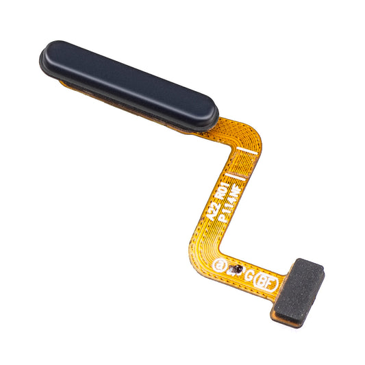 Microcontact On-Off Button - Fingeraftrykssensor Samsung Galaxy A22 A225, Sort