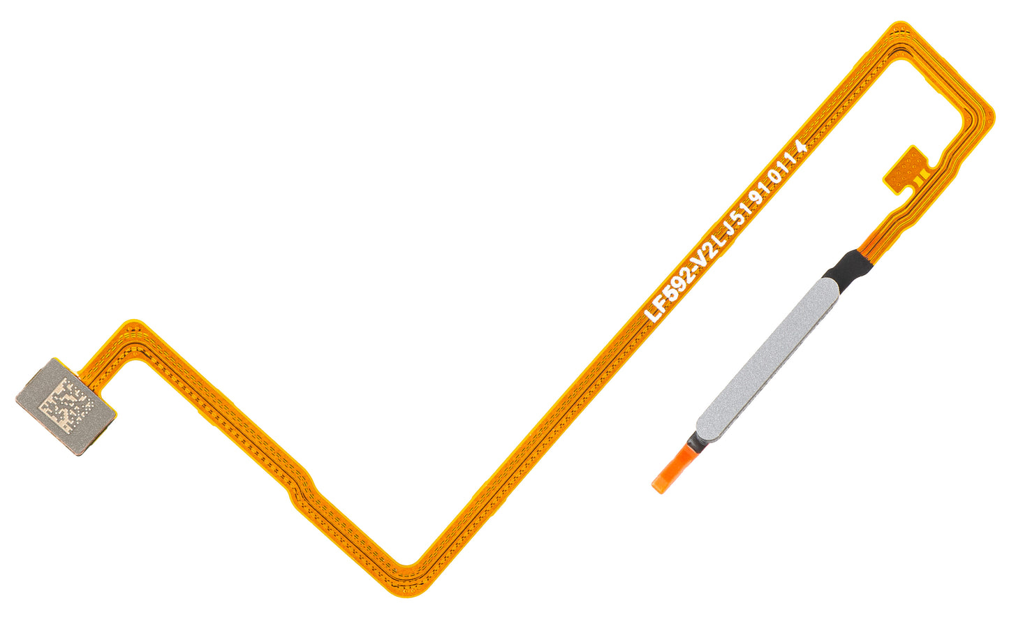 Fingeraftrykssensor Honor X7d 5G / 400 Smart 5G, med bånd, Sølv, Servicepakke 2310AAJW