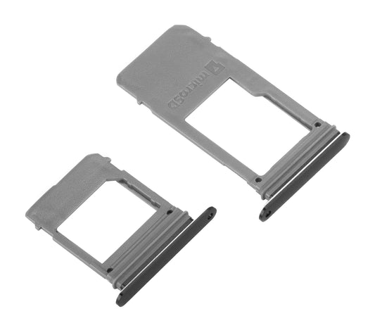 SIM-kortholder - Samsung Galaxy A5 (2017) A520 / A7 (2017) A720, Sort