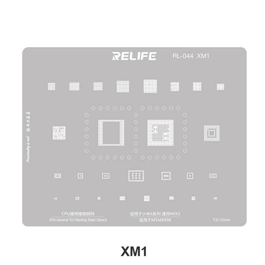 BGA-maske Relife RL-044 V2.0 til CPU Xiaomi-serien