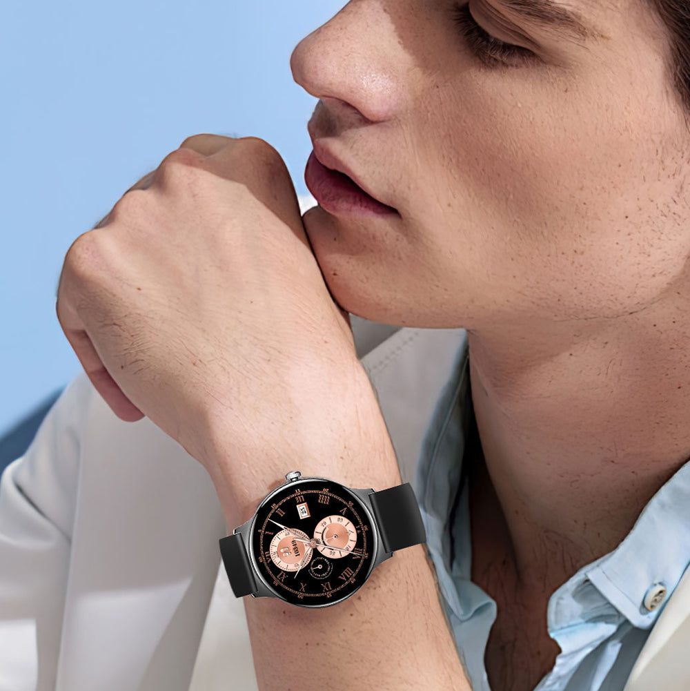 Smartwatch Blavec M01 Vesta Call, Sort