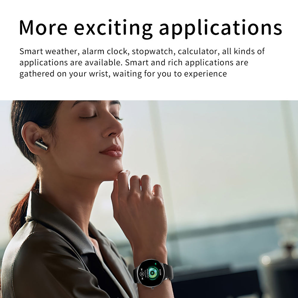 Smartwatch Blavec M01 Vesta Call, Sort