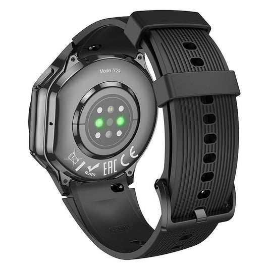 Smartwatch HOCO Y24 Call, Sort