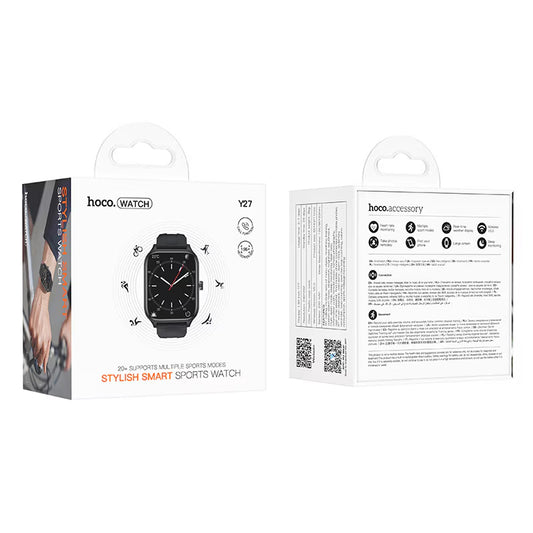 Smartwatch HOCO Y27 Call, Sort