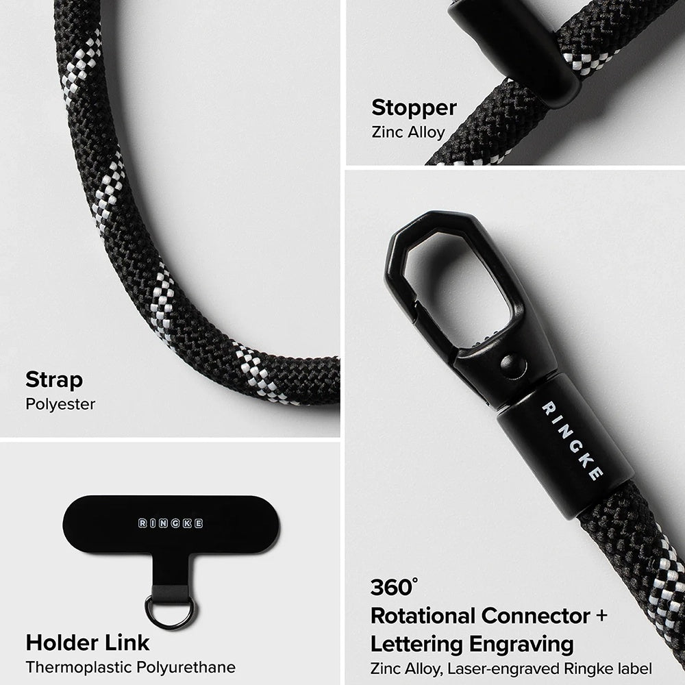 Telefonsnor Ringke Link Flow P-Type, Brun