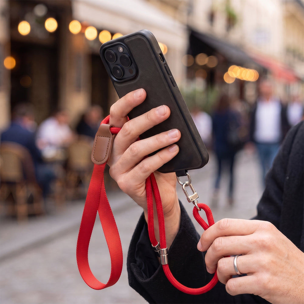 Techsuit UrbanLoop TLN4G Telefon Snor, Mørkegrøn