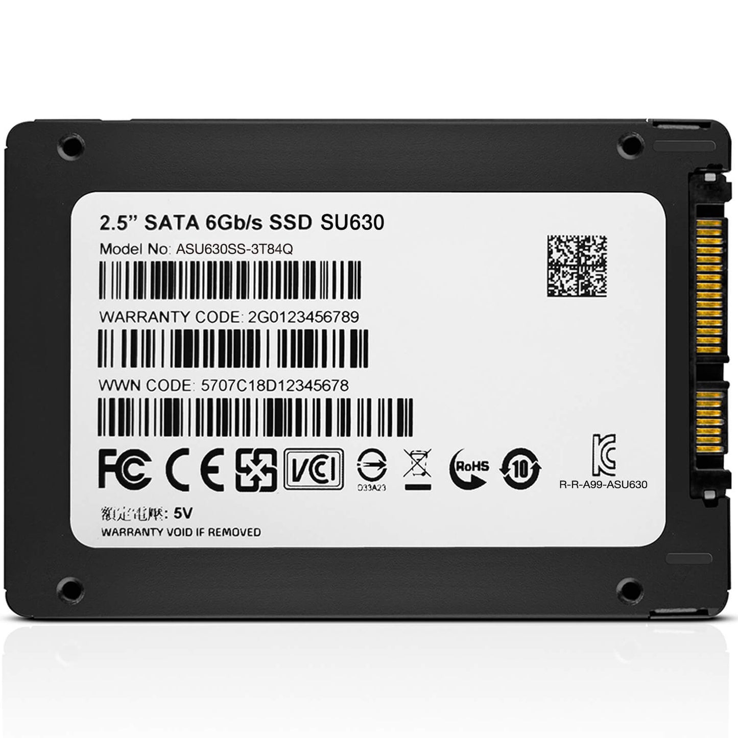 Solid State Drive (SSD) Adata SU630, 240GB, 2.5 tommer, SATA III ASU630SS-240GQ-R