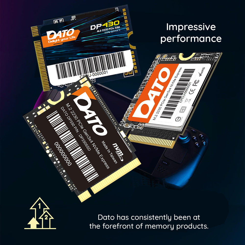 Solid State Drive (SSD) Dato DP580, 2TB, NVMe M.2 2280, PCIe DP580-2TB