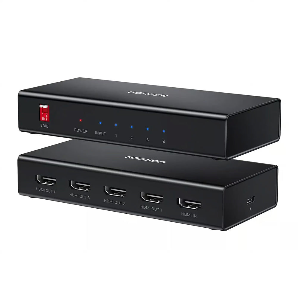 HDMI Video Splitter UGREEN CM570 (90514), Sort