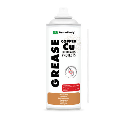 Spray Teknisk Smøremiddel AG Termopasty Copper, 400ml ART.AGT-176