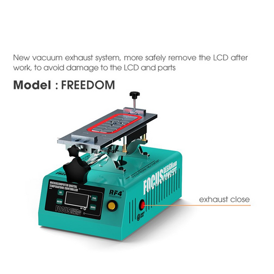 Station til adskillelse med touchscreen-display RF4 Freedom