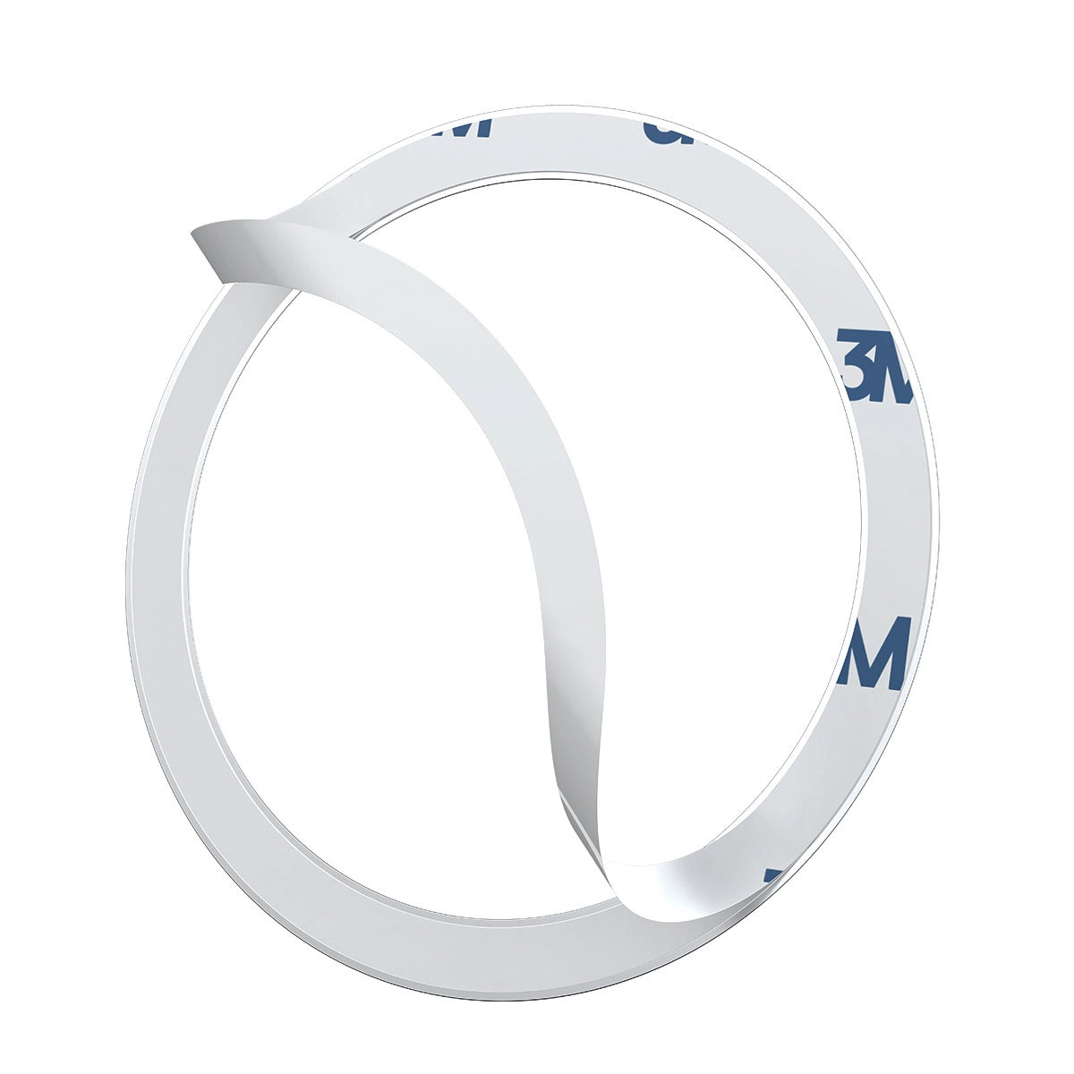 Metal Baseus Halo Sticker, Sæt med 2 stykker, Sølv PCCH000012