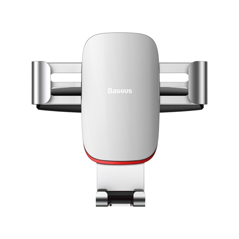 Baseus Metal Age Gravity Car Mount, universal, sølv SUYL-J0S