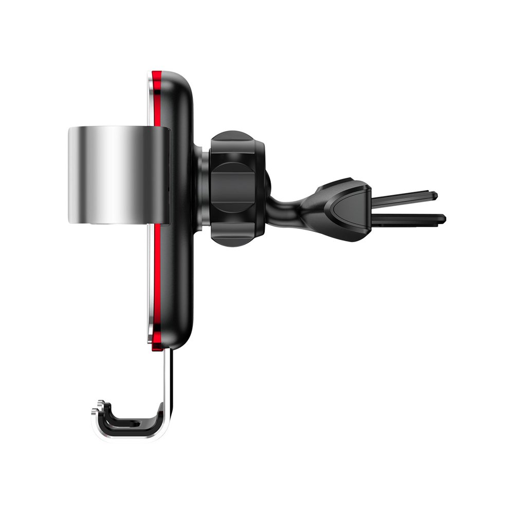 Baseus Metal Age Gravity Car Mount, universal, sølv SUYL-J0S