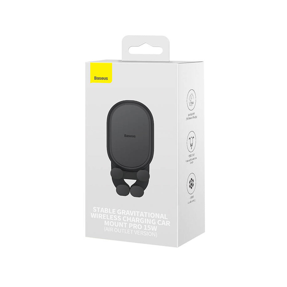 Baseus Pro Universal Bilholder, Sort SUWX030001