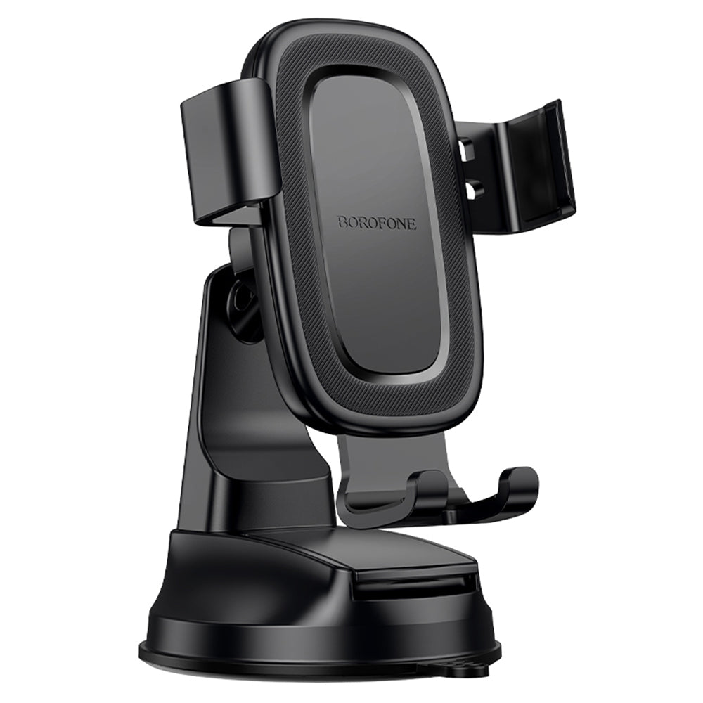 Borofone BH130 Follower Gravity Car Holder, 6.1inch - 7inch, Black