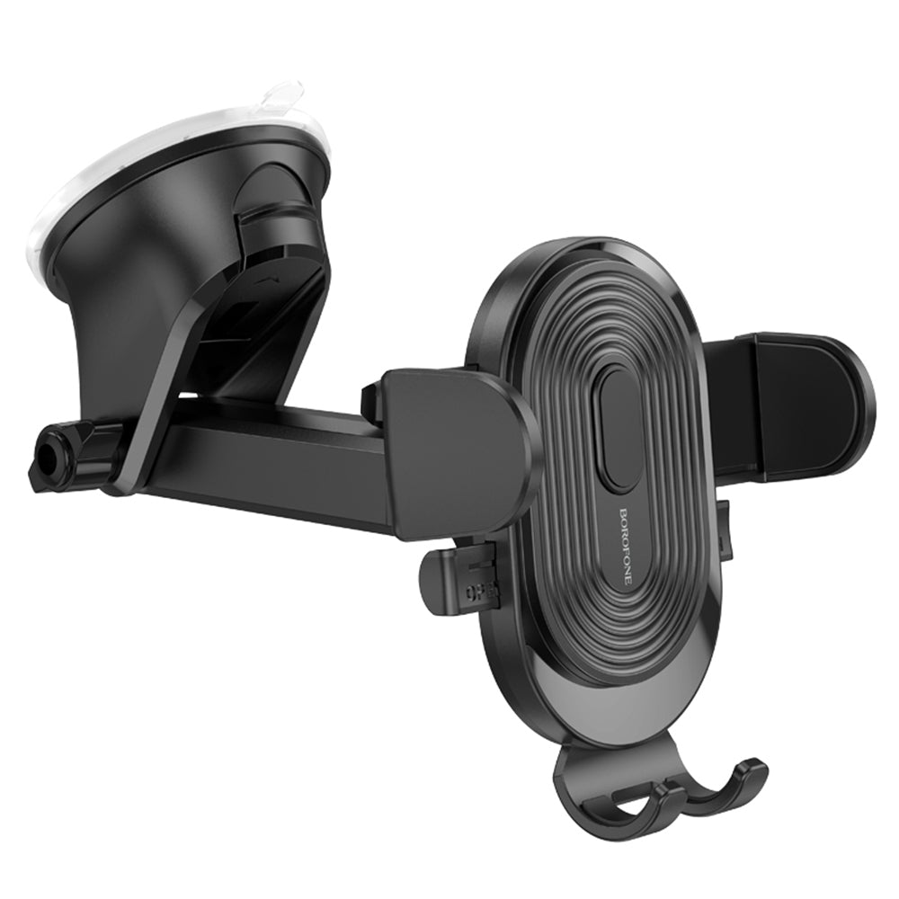 Borofone BH85 Experience Bilholder, 4.7 tommer - 7 tommer, Sort