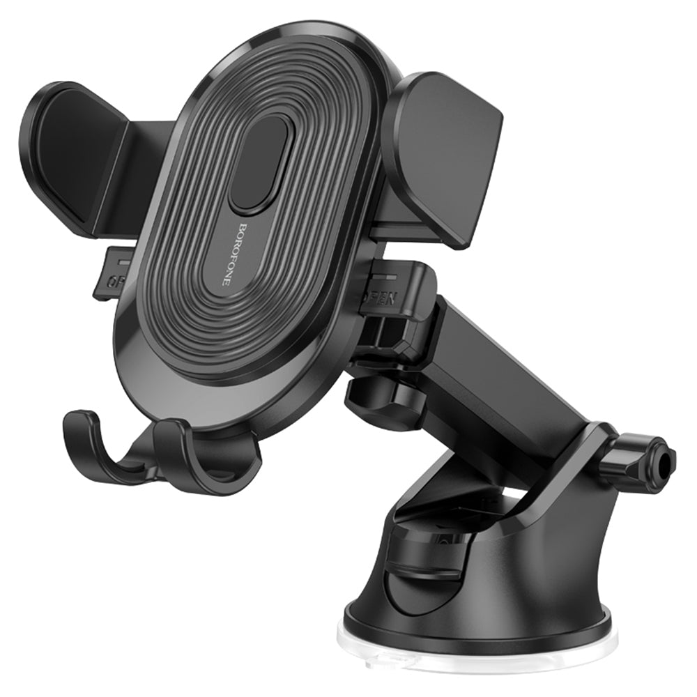 Borofone BH85 Experience Bilholder, 4.7 tommer - 7 tommer, Sort