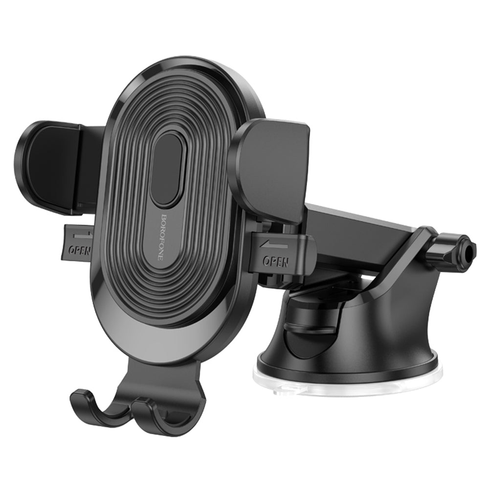 Borofone BH85 Experience Bilholder, 4.7 tommer - 7 tommer, Sort