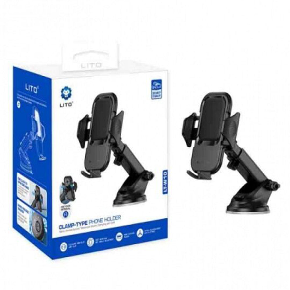 Lito LT-W10 Universal Bilholder, Grå